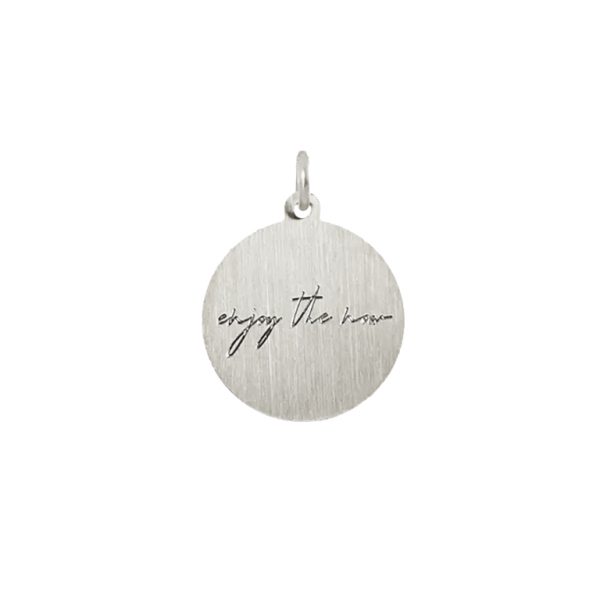 Enjoy The Now Medallion - srebrni